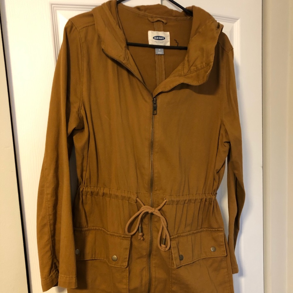 Old Navy Spring light weight jacket. Brown.